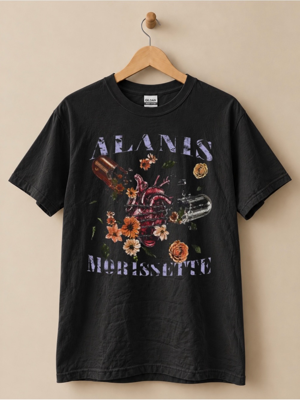 Alanis Morissette Jagged Little Pill Era Tee Reprint Band Tee
